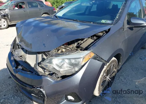 2016 Toyota Corolla S Plus из США, поврежденный, VIN 2T1BURHE4GC496843